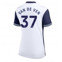 Camiseta Tottenham Hotspur Micky van de Ven #37 Primera Equipación para mujer 2024-25 manga corta